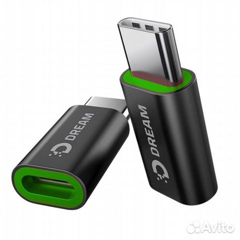 Переходник Type-C штекер - microUSB гнездо