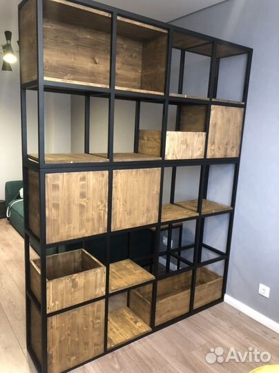 Изготовление мебели в стиле лофт, индастриал