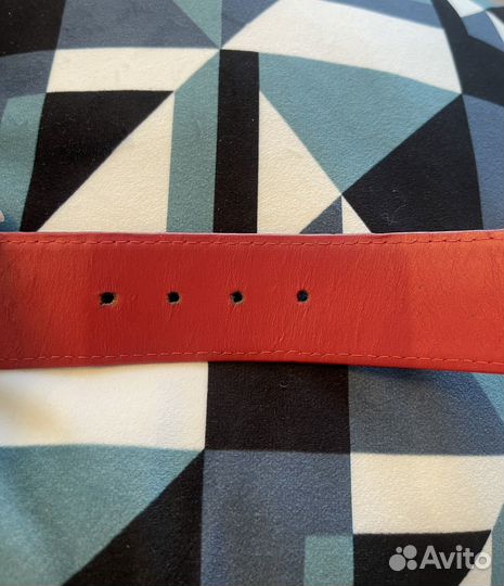 Ремень женский из кожи питона