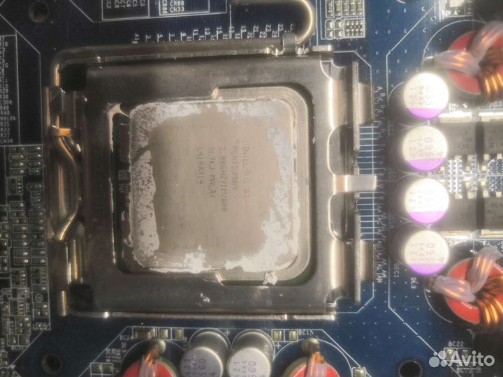 Материнская плата 775 сокет