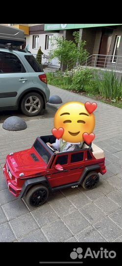 Электромобиль mercedes benz g63 amg 4wd