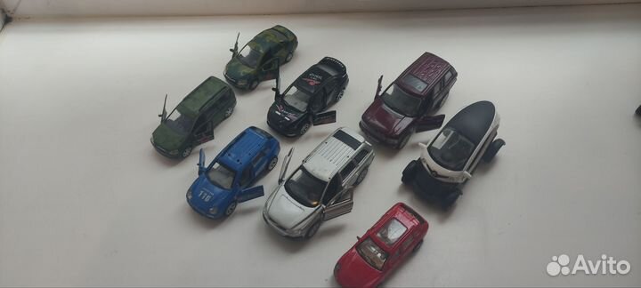 Машинки металлические пакетом