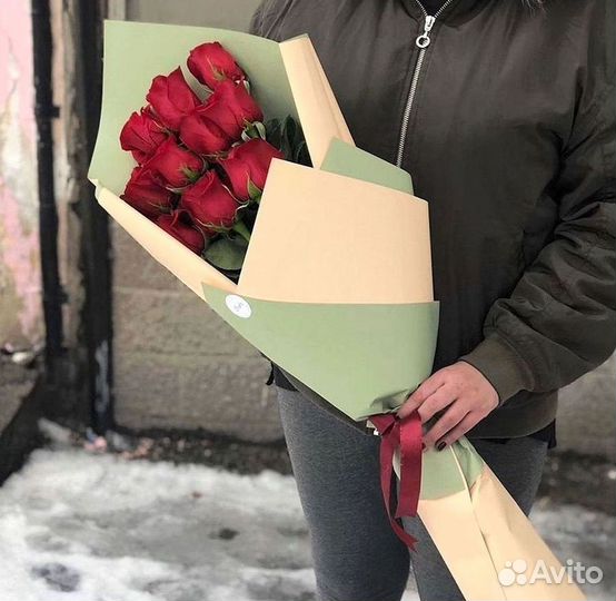 Высокие розы