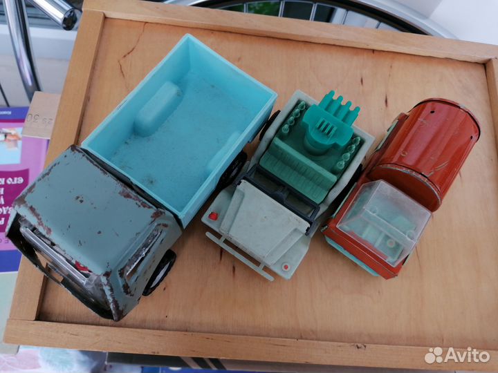 Машинки 3шт. Маленькие СССР