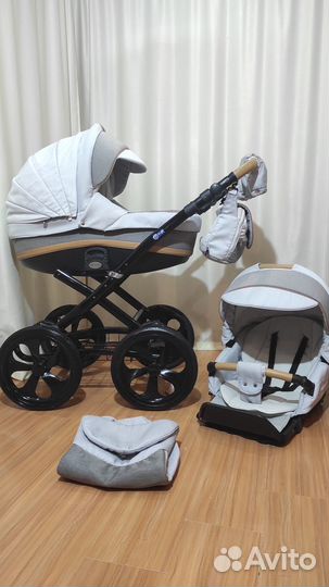 Коляска 2 в 1 Bebe-mobail Ines