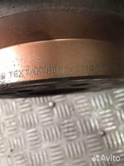 Тормозные диски задние Мерседес w211 Textar