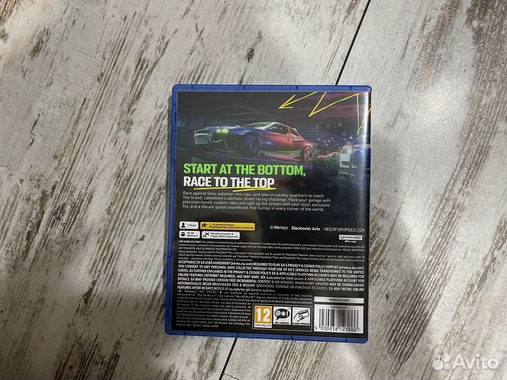Игра Need for speed на PS5