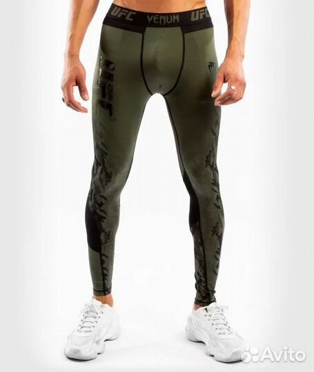 Леггинсы Venum UFC Fight Week хаки (L)