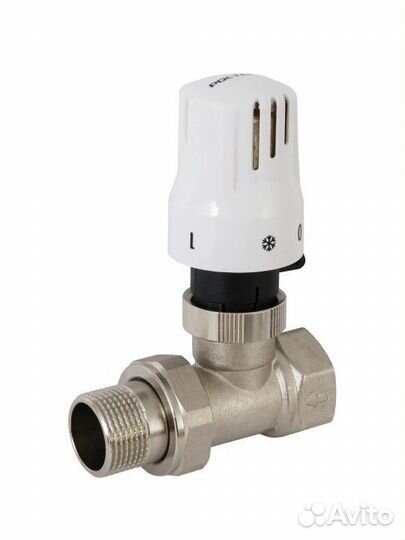 Термостатический комплект для радиатора прямой