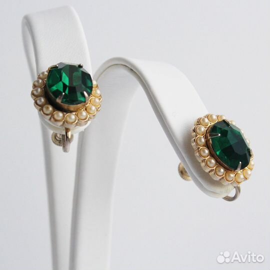 Винтажные клипсы Coro 1960-1970-е гг