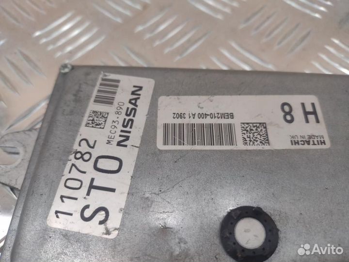 Блок управления двигателем Nissan Qashqai/Qashqai+