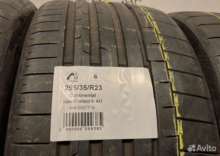 Continental SportContact 6 295/35 R23 94Y