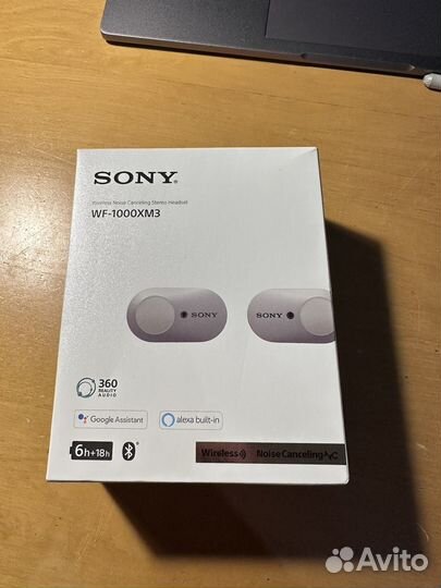 Наушники sony WF 1000xm3
