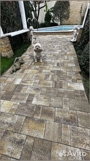 Тротуарная плитка ГОСТ минимальный заказ 120 м2