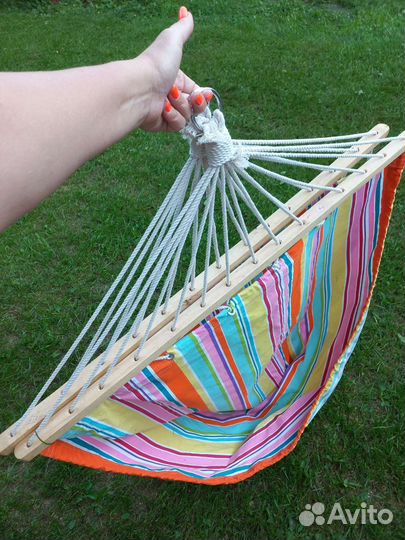 Подвесной гамак с планкой б/у