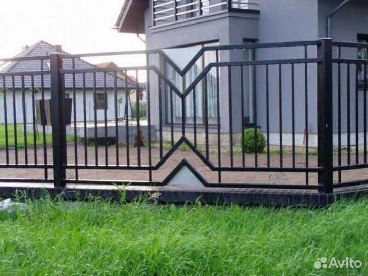 Кованый забор