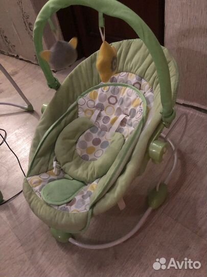 Детские электрокачели-шезлонг