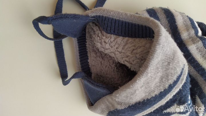 Шапка зимняя для мальчика на 3-4 года