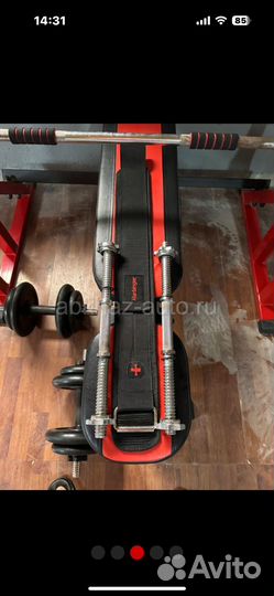 Штанга гантели, полноценный спорт инвентарь