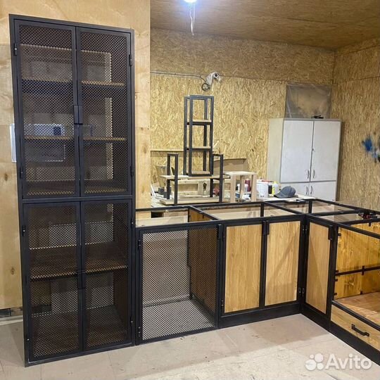 Кухня лофт