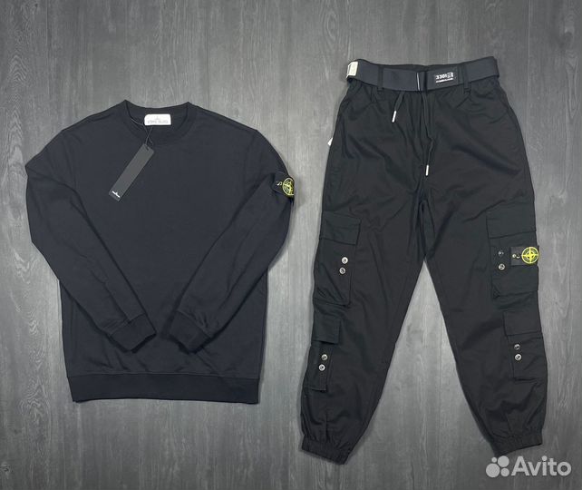 Костюм свитшот и джогеры Stone Island