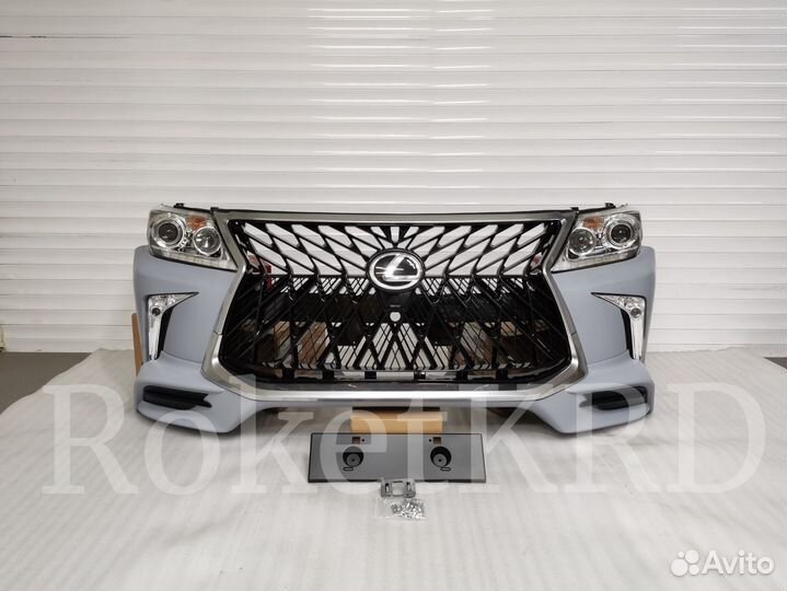 Рестайлинг + фары штат Lexus LX 570 07-2015г