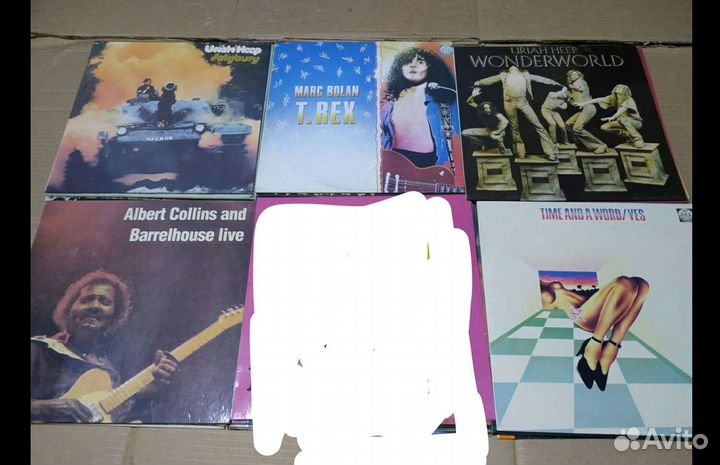 Грампластинки uriah heep и др