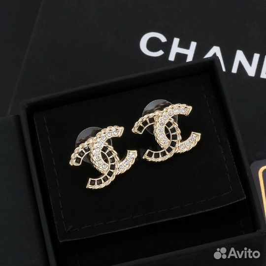 Серьги Chanel