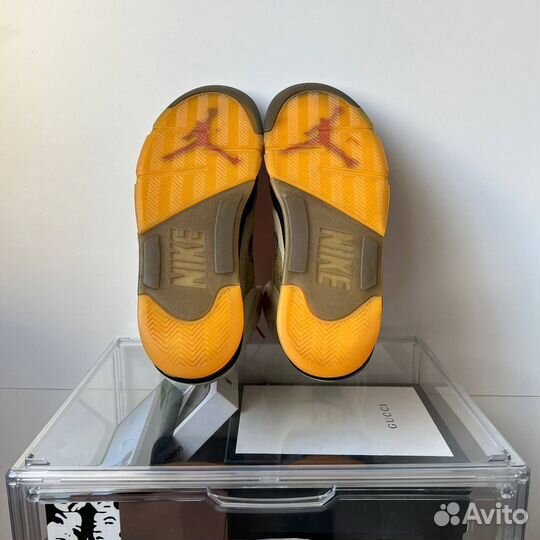 Air jordan 5 off white