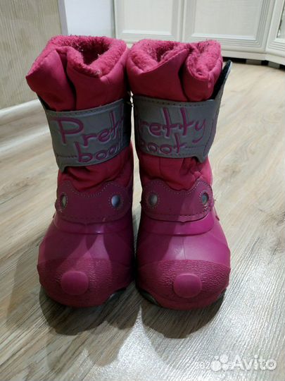 Сапожки демисезонные для девочки