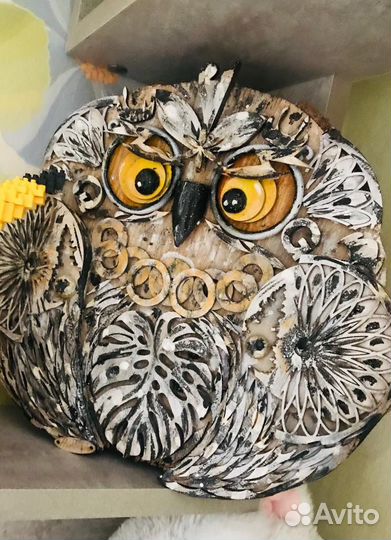 Сова Подарок