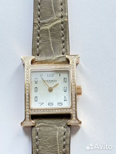 Часы Hermes Heure H watch, Mini model, 21 mm