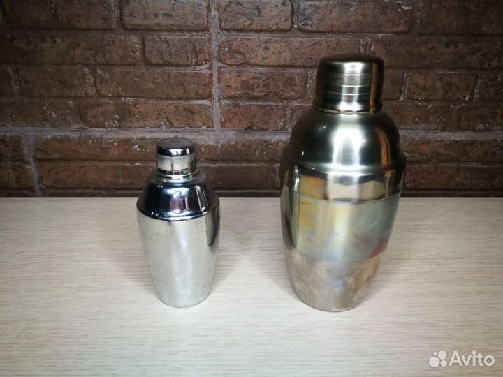 Шейкеры для коктейлей. Нержавеющая сталь. Япония