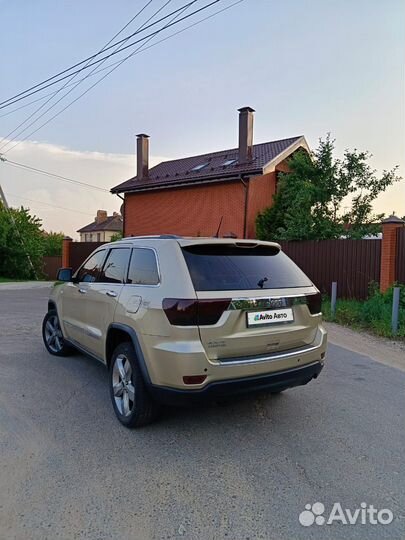 Jeep Grand Cherokee 3.6 AT, 2011, 292 000 км