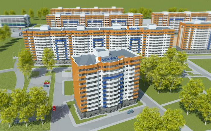 1-к. квартира, 46,1 м², 5/12 эт.