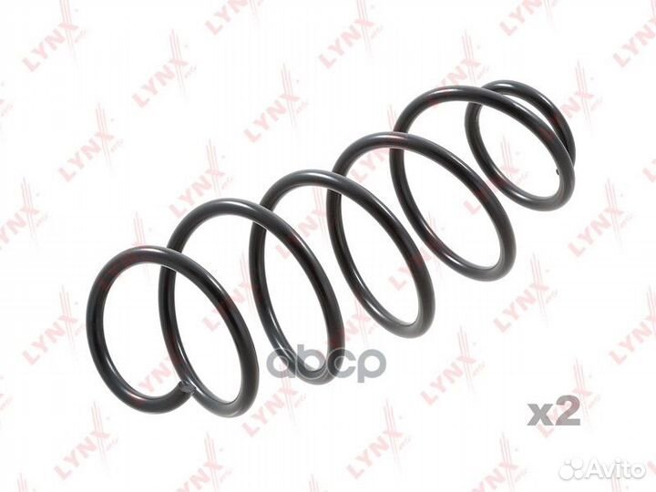 Пружина подвески citroen C4 09- передняя SC1829