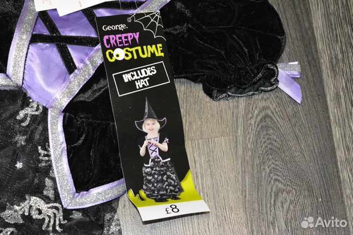 Костюм для девочки 1- 3 лет для хэллоуина или др
