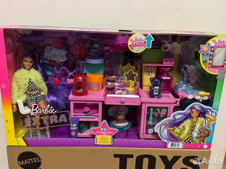 Новый набор игровой barbie extra туалетный столик