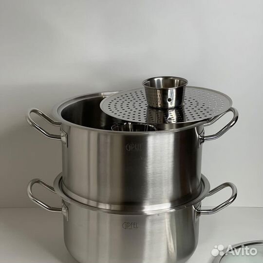 Пароварка мантоварка Гипфел