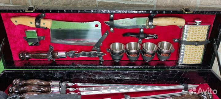 Набор шампуров №8/Подарочный набор шампуров