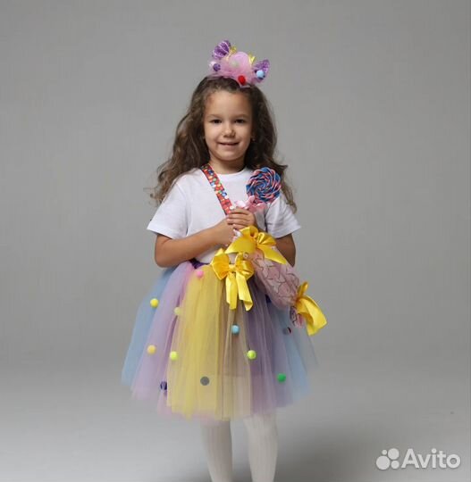 Костюм конфетки карнавальный