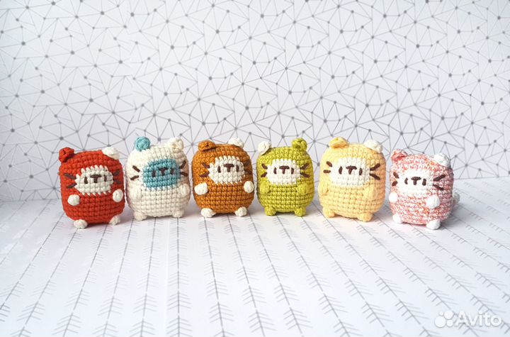 Игрушка котик, маленький котик, милый котик, кот