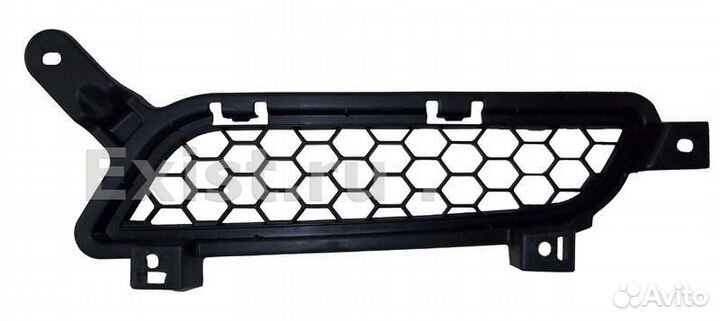 Решетки бампера lancer X правая и левая