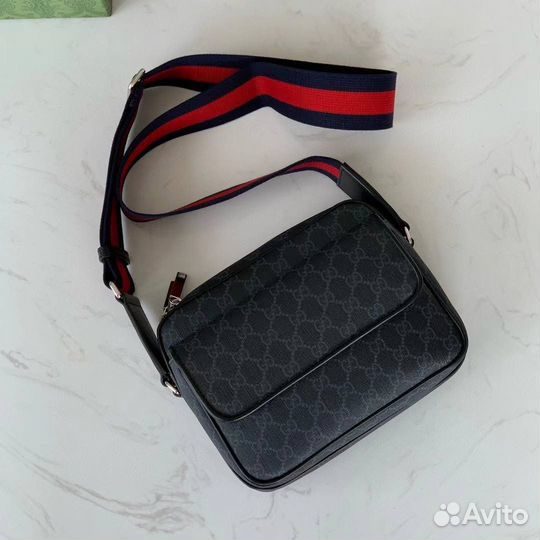 Сумка натуральная кожа gucci