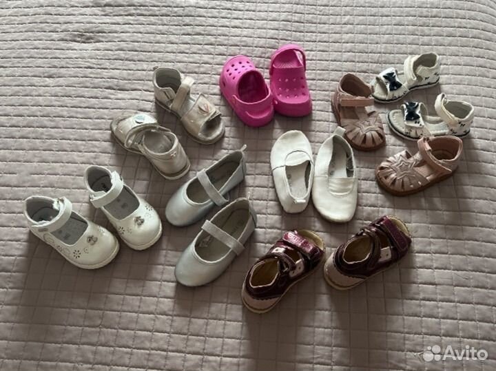 Детская обувь пакетом (20, 21, 23-25)
