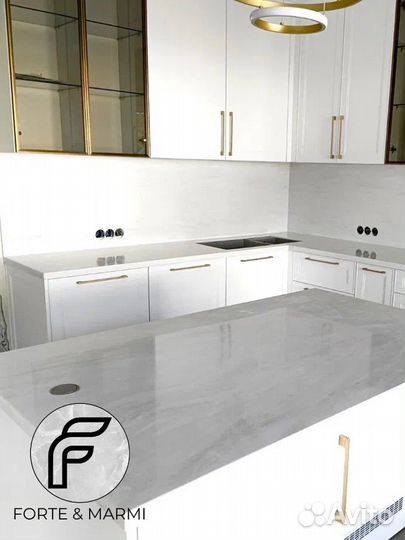 Столешница из искусственного камня под ключ