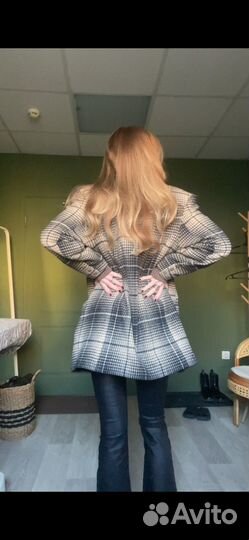 Пальто из шерсти оверсайз