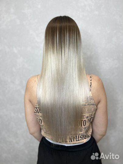 Кератиновое выпрямление