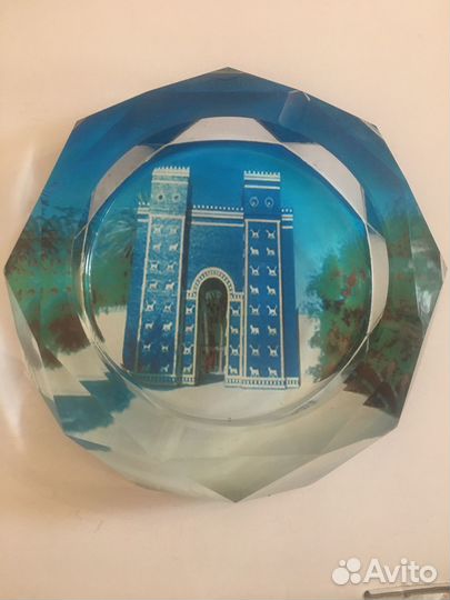 Пепельница стекло