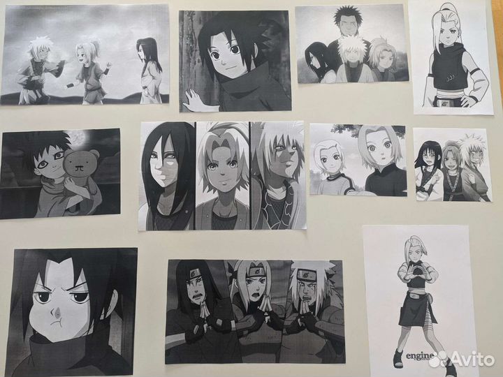 Распечатанные картинки Аниме